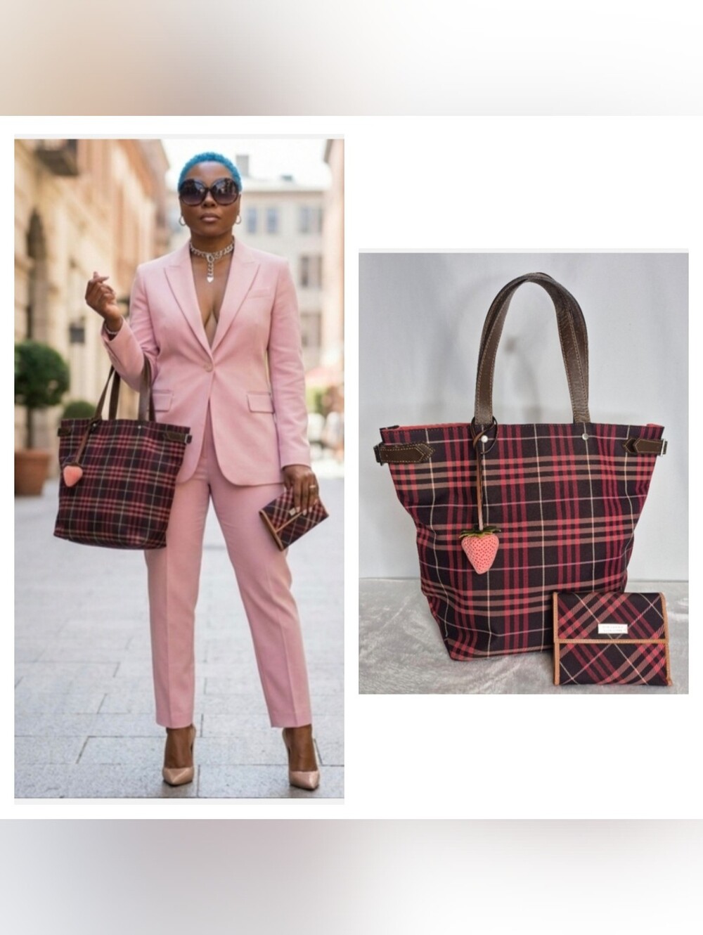 Burberry Blue Label Tote and Wallet 🍓
